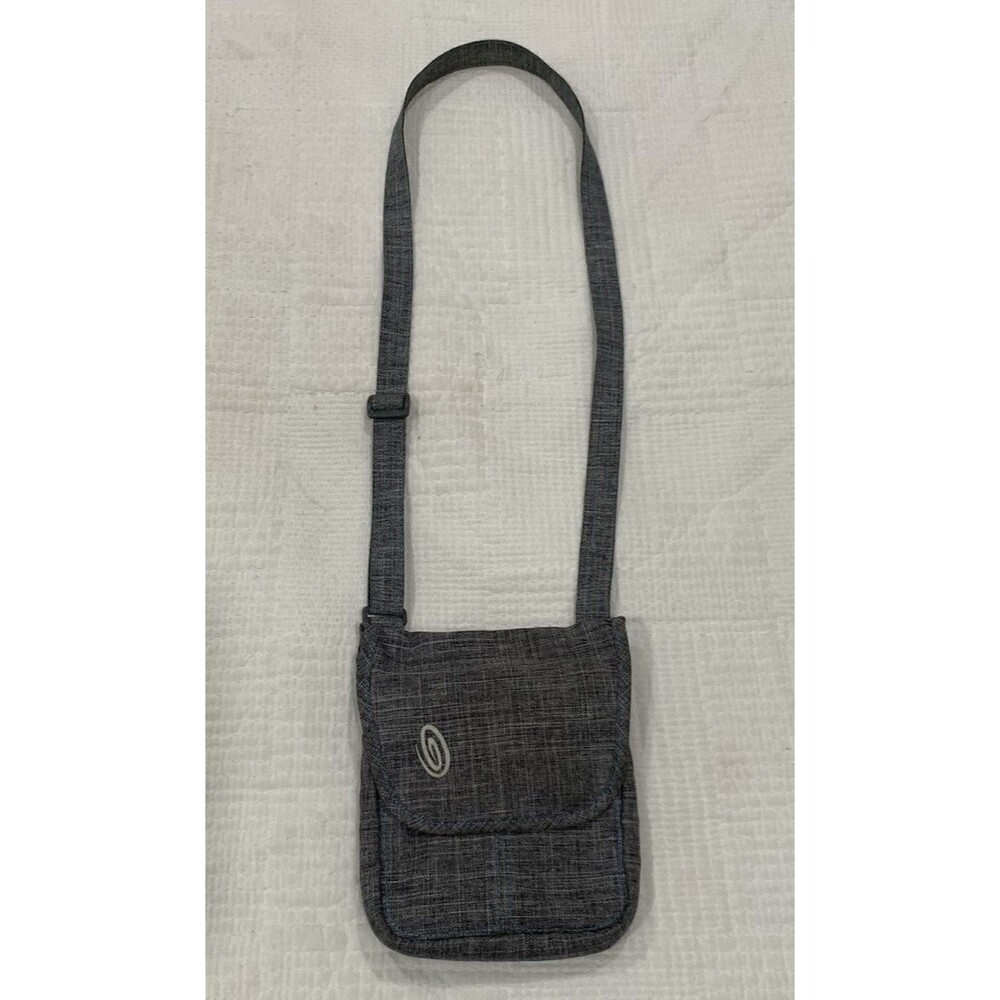 Timbuk2 Crossbody Strap Travel Bag Gray Blue Small
